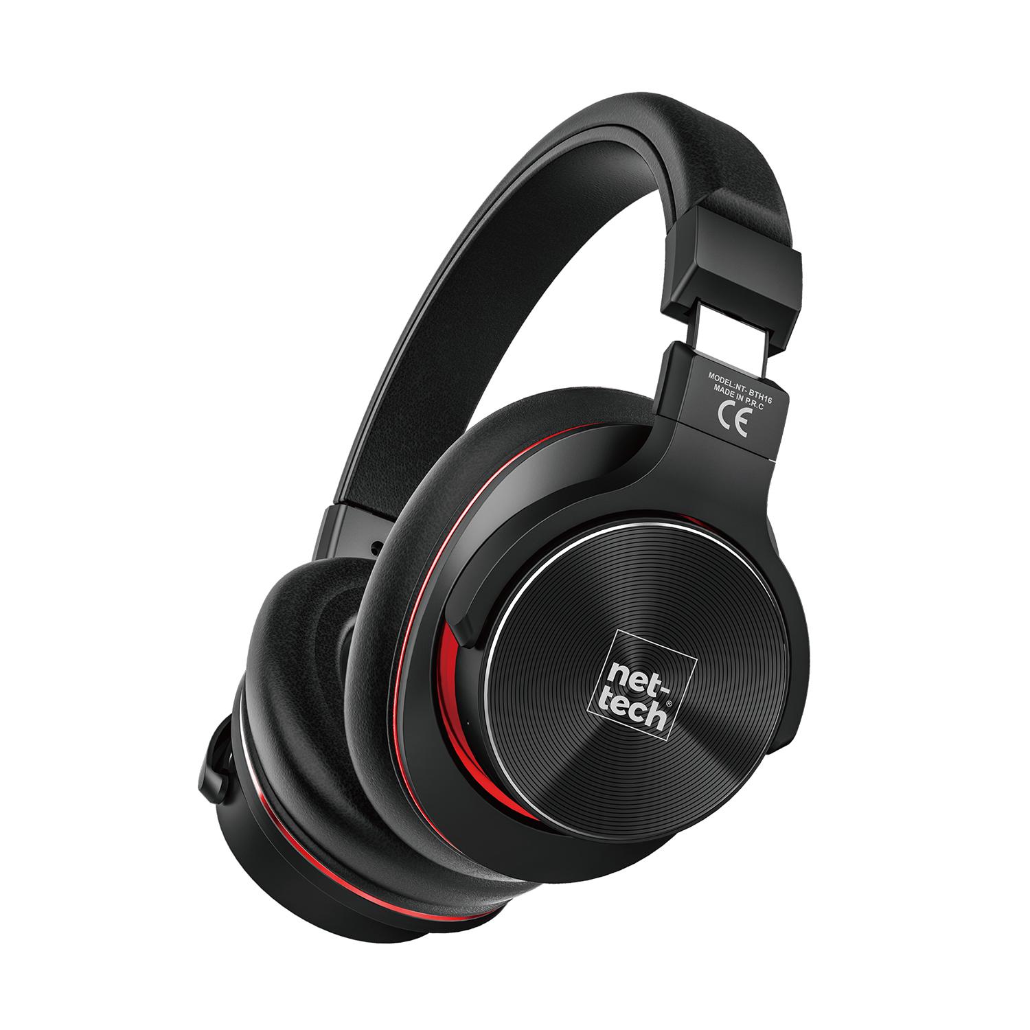 NT-BTH16 Kulak Üstü Bluetooth Kulaklık (Siyah) NT-103800