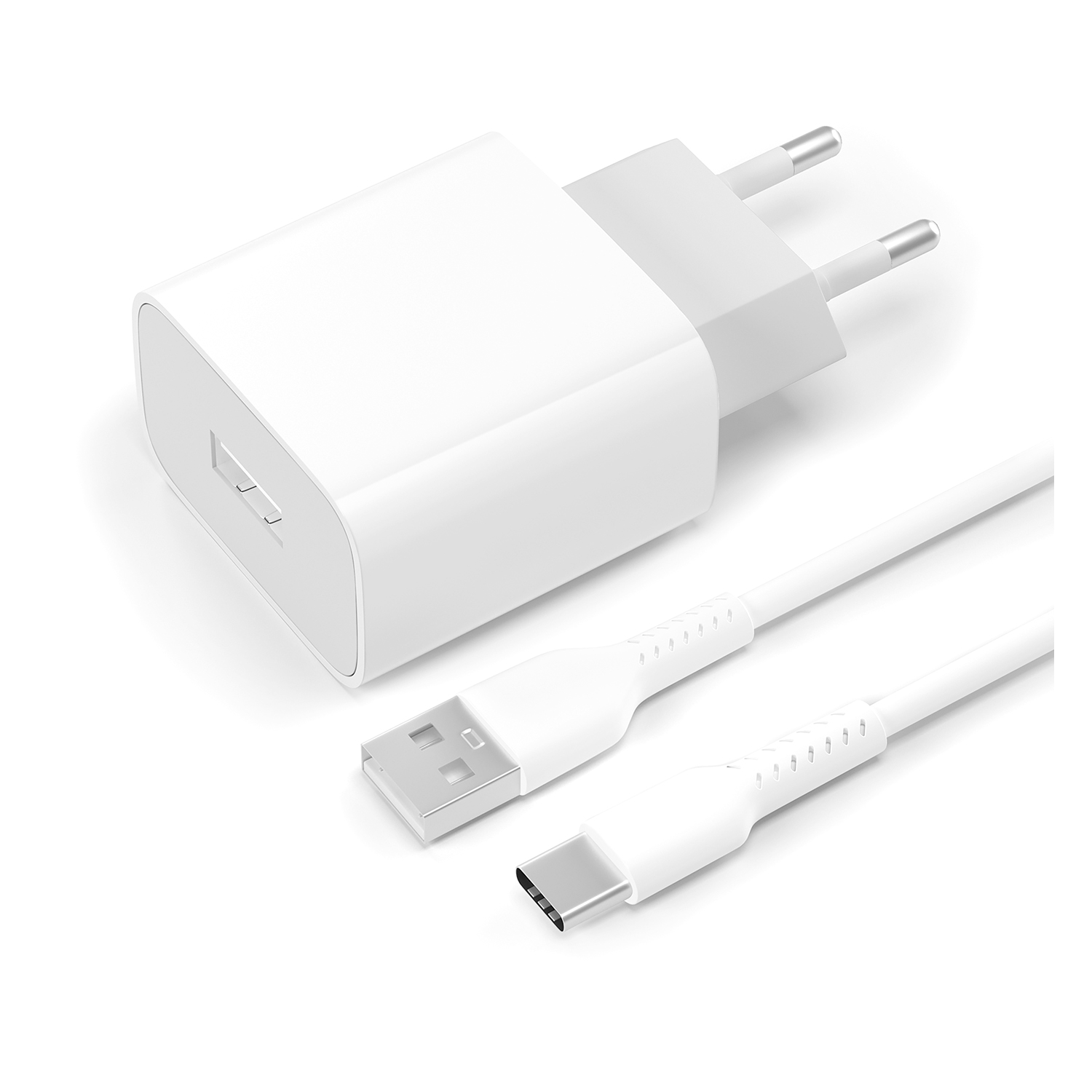 Teknonet TN-HCH07 18W 3000 mAh Type-C Kablo + Şarj Aleti (Beyaz) NT-92563