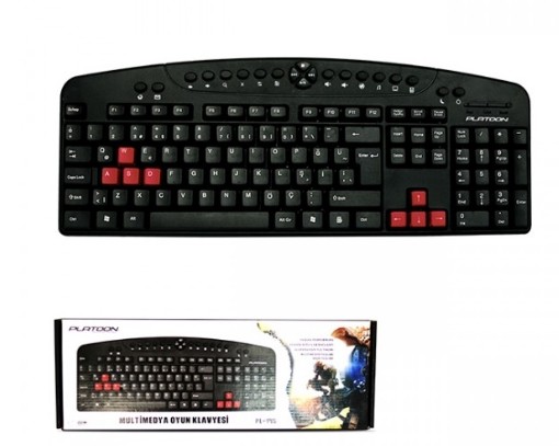 PLATOON PL-145 USB MULTİMEDİA OYUN KLAVYESİ