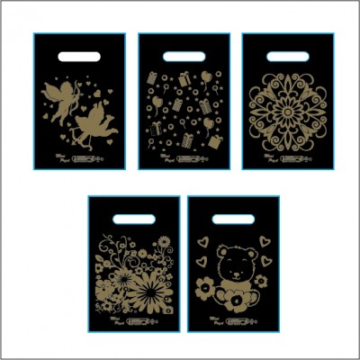 NO:0 El Geçme  Baskılı Poşet En:20 cm/Boy:30 cm 1000(Bin)Adet